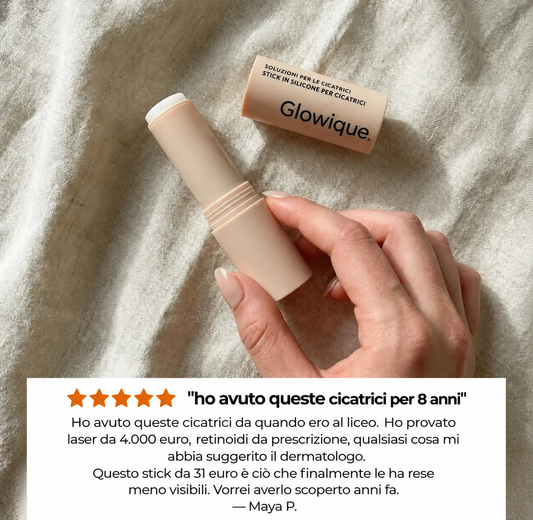 Reveal™ - Lo Stick Definitivo per Riparare le Cicatrici da Acne in 8 Settimane Senza Laser