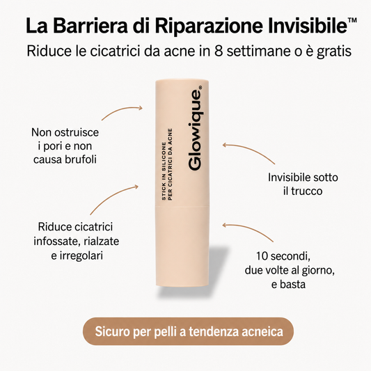 Reveal™ - Lo Stick Definitivo per Riparare le Cicatrici da Acne in 8 Settimane Senza Laser