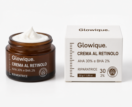 Crema al retinolo per cicatrici
